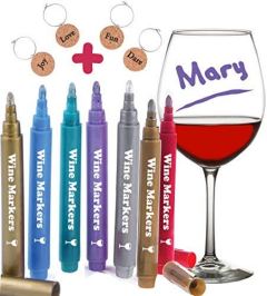 Vaci Wine Glass Markers