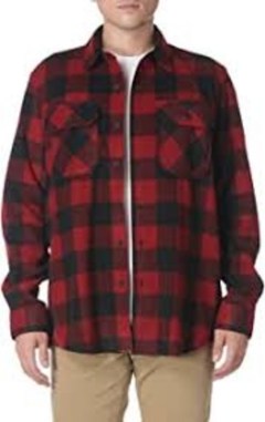 Wrangler Authentics Men's Long Sleeve Flannel