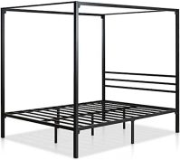 Zinus Patricia Metal Framed Canopy Bed