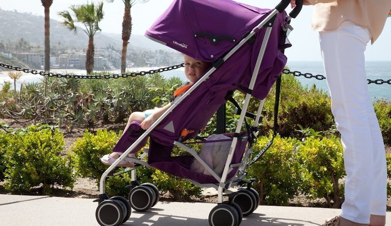 umbrella stroller with telescoping handles