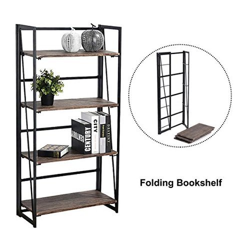 5 Best Folding Bookshelves Apr 2020 Bestreviews